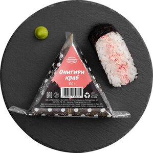 Онигири с крабом