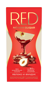 Шоколад Red Delight Fruits молочный