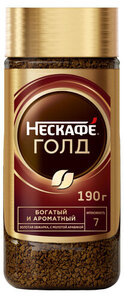Кофе растворимый «Нескафé» GOLD, 190 г