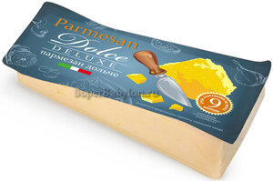 Сыр твердый Dolce Deluxe Пармезан 34% БЗМЖ