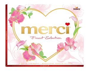 Набор конфет сердце ассорти ТМ Merci (Мерси)