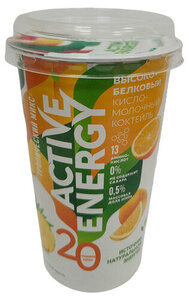 Напиток кисломолочный Active energy тропический микс