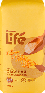 Мука овсяная Лента Life