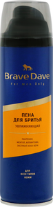 Пена для бритья Brave Dave с увлажняющим эффектом