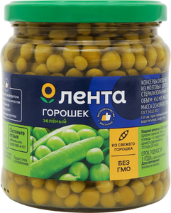 Горошек зеленый Лента