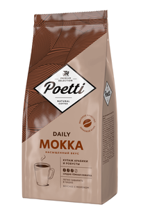 Кофе зерновой Poetti Daily Mokka