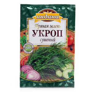 Укроп сушеный ТМ Индана