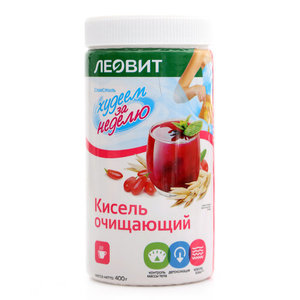 Кисель очищающий худеем за неделю ТМ Леовит