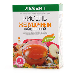 Кисель желудочный нейтральный ТМ Леовит