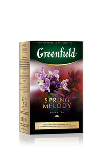 Чай черный Spring Melody (Спринг Мелоди) листовой ТМ Greenfield (Гринфилд)