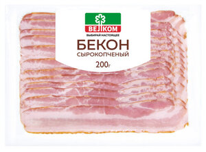 Бекон сырокопченый ТМ Велком