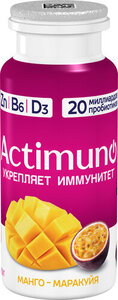 Напиток кисломолочный Actimuno c манго и маракуйей 1,5%