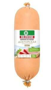 Колбаса вареная Докторская ТМ Велком