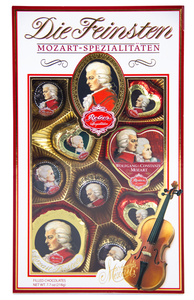 Конфеты шоколадные Die Feinsten Mozart-Spezialitaten  ТМ Reber (Рэбер) Конфеты шоколадные Die Feinsten Mozart-Spezialitaten  ТМ Reber (Рэбер)