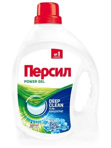 Гель для стирки «Персил» Свежесть от Вернель для белого белья, 1,95 л (30 стирок)