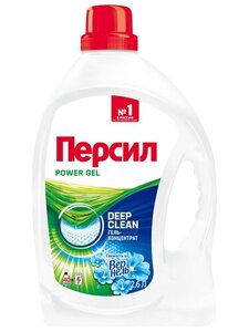 Гель для стирки «Персил» Свежесть от Vernel для белого белья, 2,6 л (40 стирок)