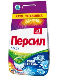 Стиральный порошок «Персил» Color Свежесть от Vernel для цветного белья, 6 кг (40 стирок)