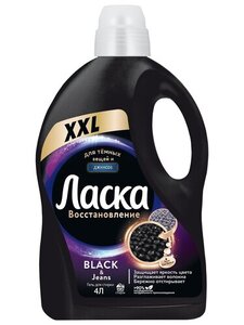 Гель для стирки для черного и темного «Ласка» Восстановления, 4 л (66 стирок)