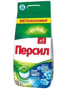 Cтиральный порошок «Персил» Свежесть от Vernel для белого белья, 8 кг (53 стирок)
