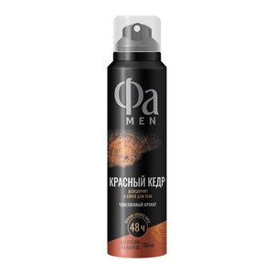 Дезодорант спрей мужской «Фа» Men Red Cedarwood Красный кедр, 150 мл