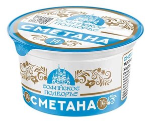 Сметана Софийское подворье 14%