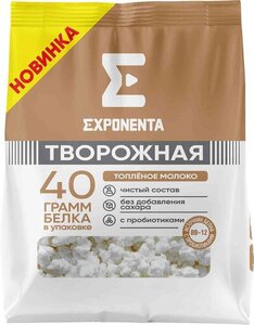 Продукт кисломолочный творожный Exponenta Топленое молоко 0%