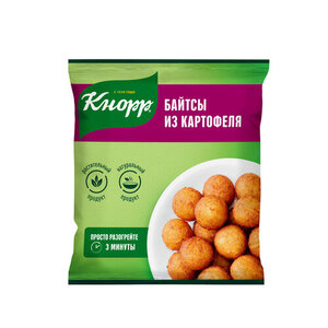 Байтсы из картофеля «Кнорр» жареные замороженные, 400 г