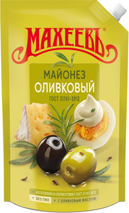 Майонез Оливковый  ТМ Махеевъ
