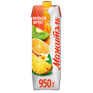 Напиток сывороточно-молочный Мажитэль Мультифрукт 0,05% БЗМЖ