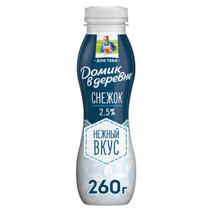 Снежок Домик в деревне 2,5% БЗМЖ