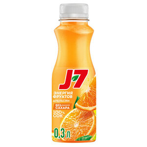 Сок Апельсин с мякотью ТМ J-7 (Джей Севен)