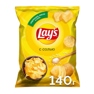 Чипсы Lay's с солью