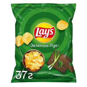 Чипсы Lay's зеленый лук