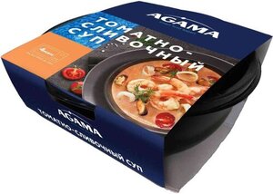 Суп томатно-сливочный Agama Ready to eat с морепродуктами