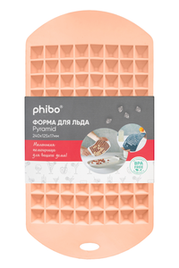 Форма для льда Phibo Pyramid, 24 x 12.5 x 1.7 см