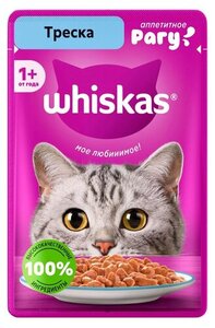 Влажный корм для кошек Whiskas Рагу с треской