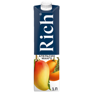 Нектар Rich Апельсин манго, 1 л