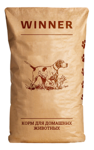 Корм сухой Winner для взрослых собак с говядиной