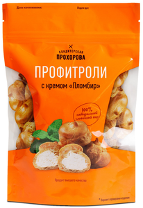 Профитроли Кондитерская Прохорова с пломбирным кремом
