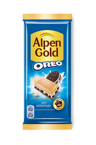 Шоколад молочный с белым Alpen Gold Oreo Два Шоколада, 85 г