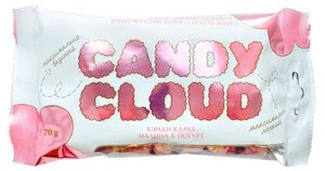 Попкорн готовый Candy Cloud в глазури со вкусом малины и йогурта