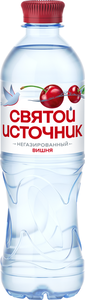 Вода питьевая Святой Источник с соком вишни