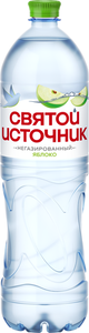 Вода питьевая со вкусом яблока негазированная ТМ Святой Источник