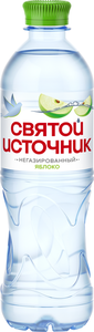 Напиток безалкогольный негазированный со вкусом яблока ТМ Святой Источник