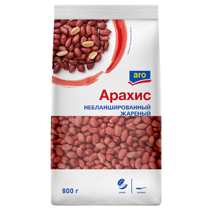 Арахис Aro жареный небланшированный