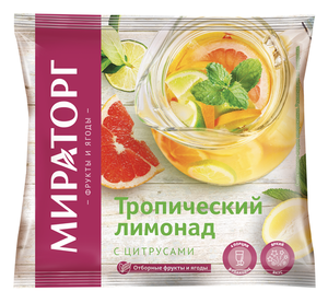 Смесь Мираторг Тропический лимонад замороженная