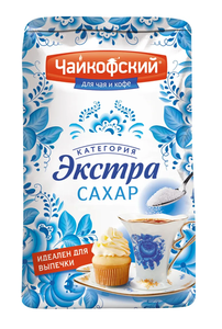 Сахар «Чайкофский» Экстра кристаллический, 900 г