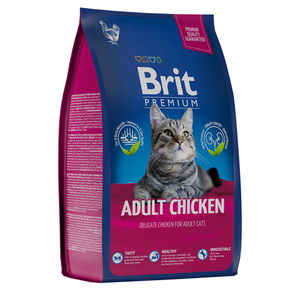 Корм для взрослых кошек с курицей TM Brit (Брит)