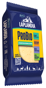 Сыр Laplandia Probio+ с пробиотиками кусок 45%