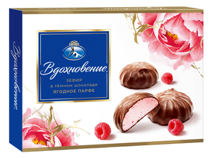 Зефир Вдохновение в шоколаде ягодное парфе